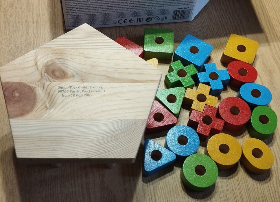 Дървена низанка Eichhorn