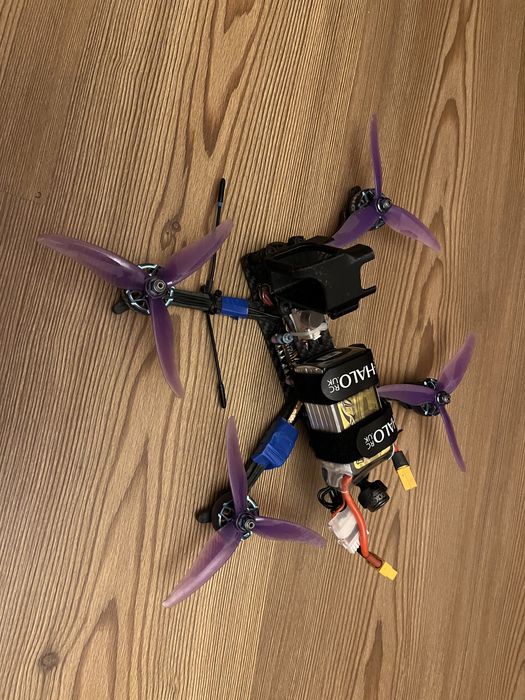 Drona FPV freestyle 5 inch cu sistem video DJI