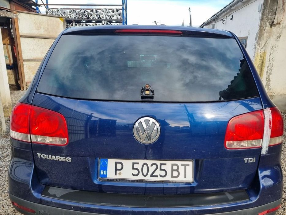 Haion Cu Luneta Volkswagen Touareg 7L 2003 - 2006 SUV 4 Usi Dark Blue (1460)