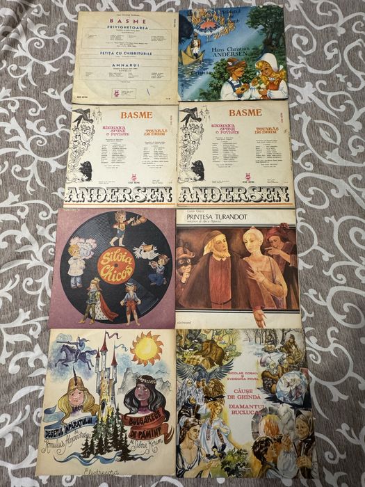 Discuri vinil povești basme piese teatru versuri
