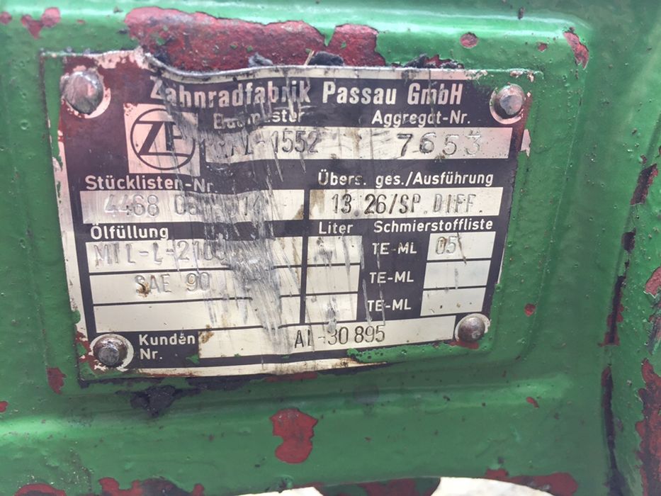 Punte axa John deere 3040 2140/1640 2040 APL1552 APL1351