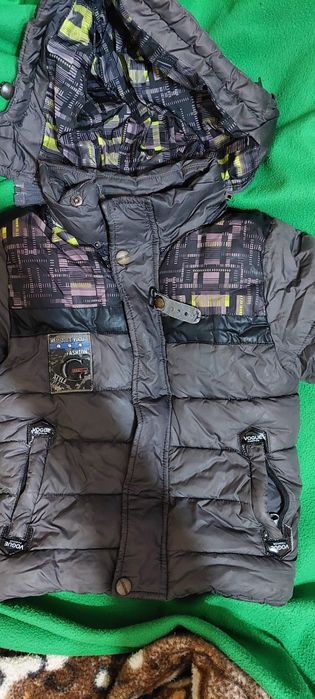 Детская балоневая куртка зимняя