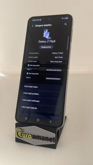 Telefon mobil Samsung Galaxy Z Flip6, 12GB RAM, 256GB, 5G -A-