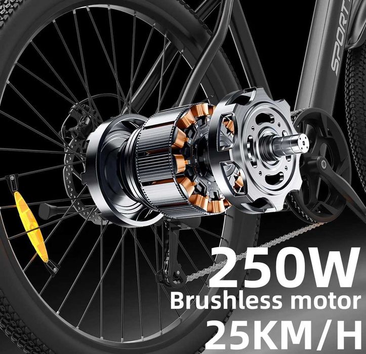 Електрическо колело ROBORN T8 500W 48V 10Ah