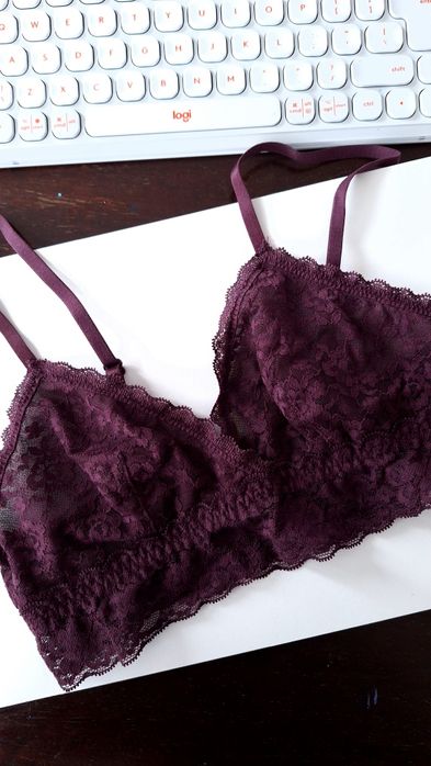 Set de 3 sutiene de dantela necaptusite