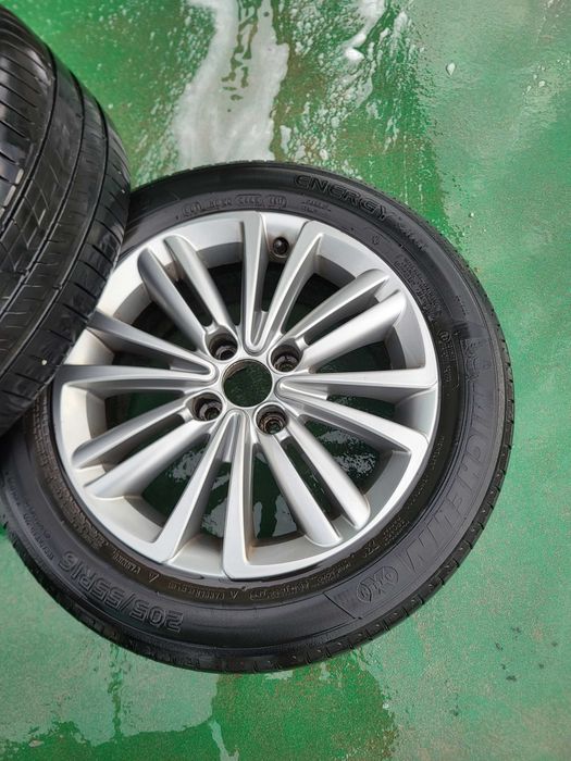 Vand cauciucuri 12,4/11-24,vand cauciucuri de vara  205/55/16 plus genti originale de Citroen,plug 3 tripite Overum.