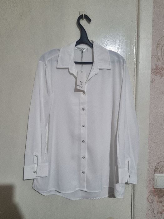 Женская рубашка турецкая- Ayollar oq koftasi turkiya