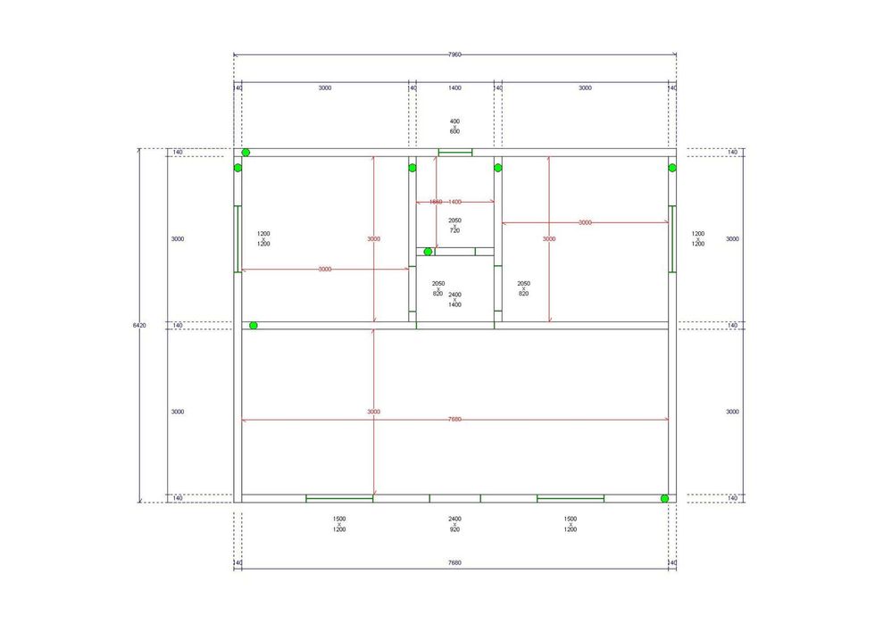Къща,Бунгало,Бунгала,Преместваеми къщи,Сглобяеми,Модулни,Жилищни-52м²