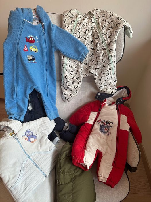 Зимни дрешки за момченце 68/74 - от 0 до 35лв.