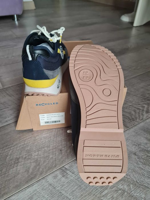 кроссовки кожаные NORTH SAILS