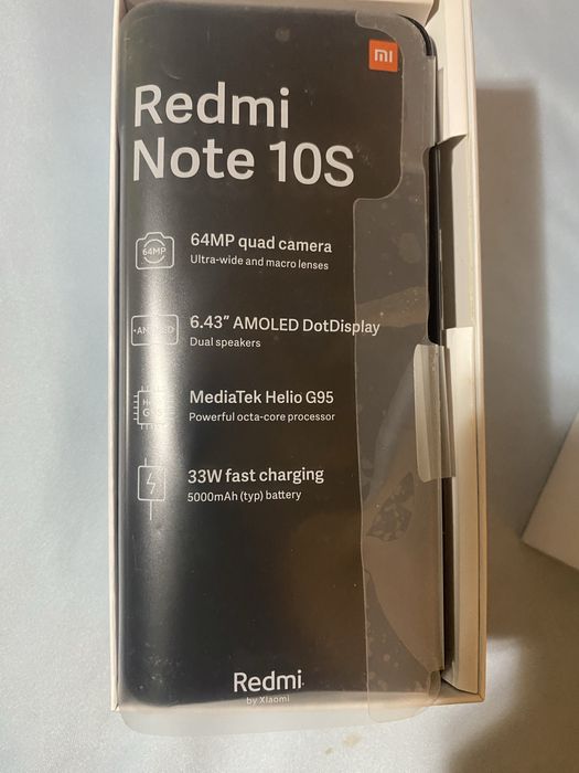 Xiomi redmi note 10 S