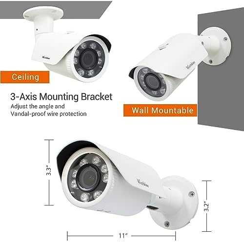 2MP външна камера 1080P варифокална IR 40м