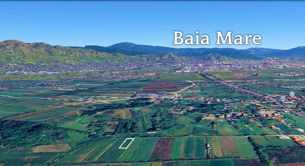 Teren intravilan la 2km de Baia Mare - Direct proprietar