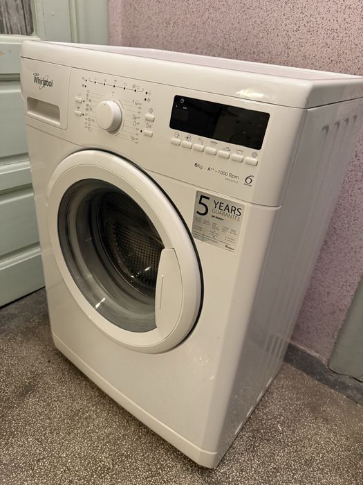 Masina de spalat rufe Whirlpool AWS61012,LED,1000 rpm,6kg,Clasa A++
