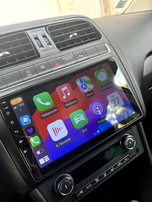 Navigatie android dedicata VW Polo 5N CarPlay AndroidAuto DSP SIM