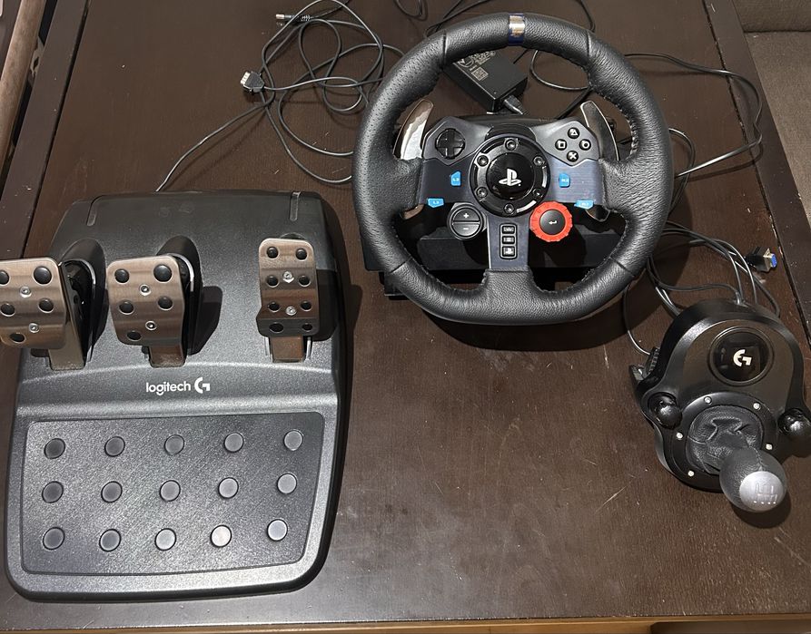 Logitech G29 + shifter