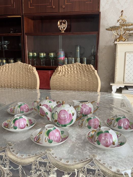 Форфоровый чайный сервиз СССР