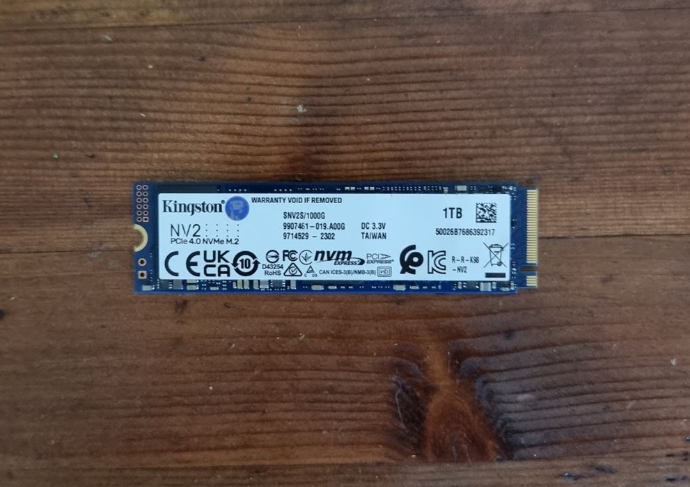 Nvme Kingstone 1tb