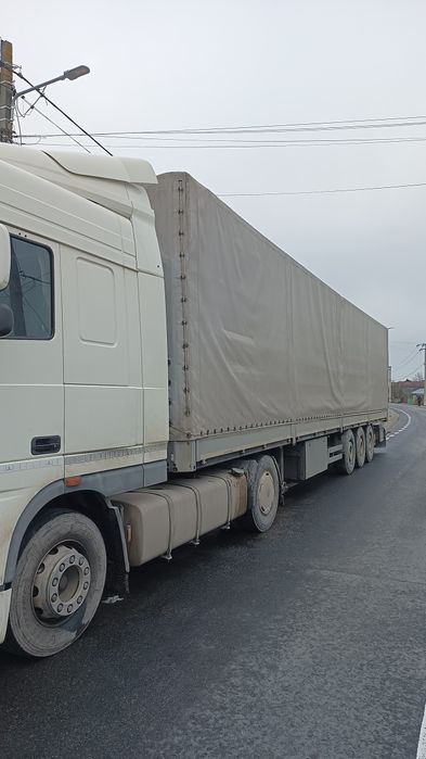 Remorcă Kögel SN24, 2006, prelată gri, obloane