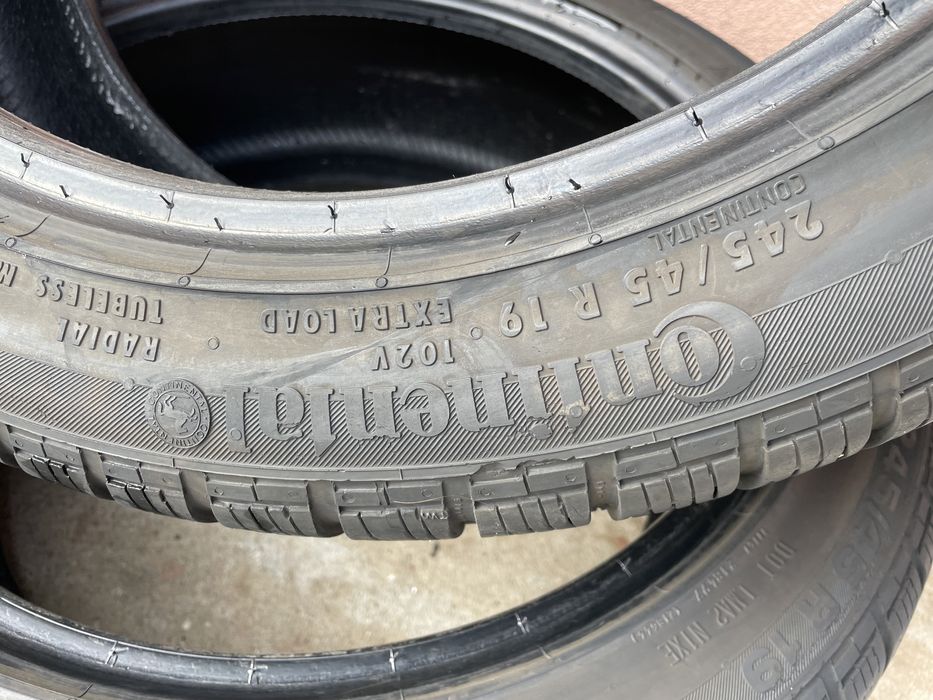 2бр.Зимни гуми 245/45/R19/Continental Conti Winter Contact