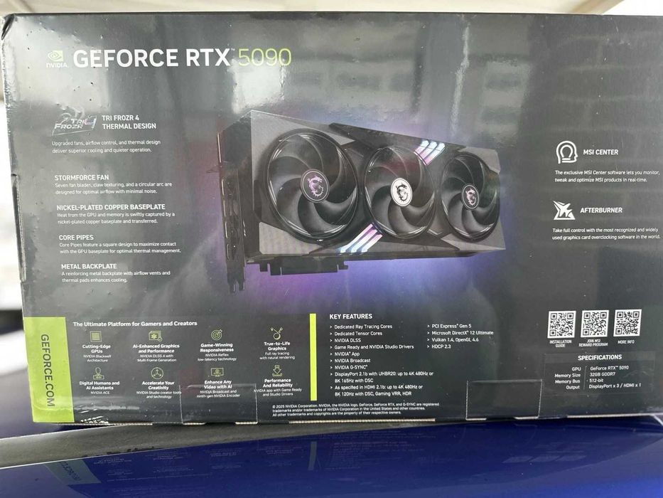 Видеокарта MSI Geforce RTX 5090