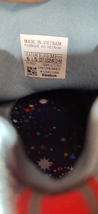 Reebok Instapump Fury Boost, номер 37,5