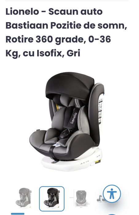 Vând scaun masina LIONELO