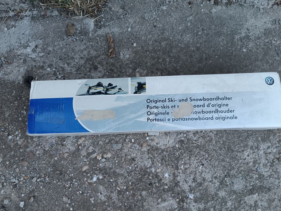 Suport original vw pentru schiuri și snowboard