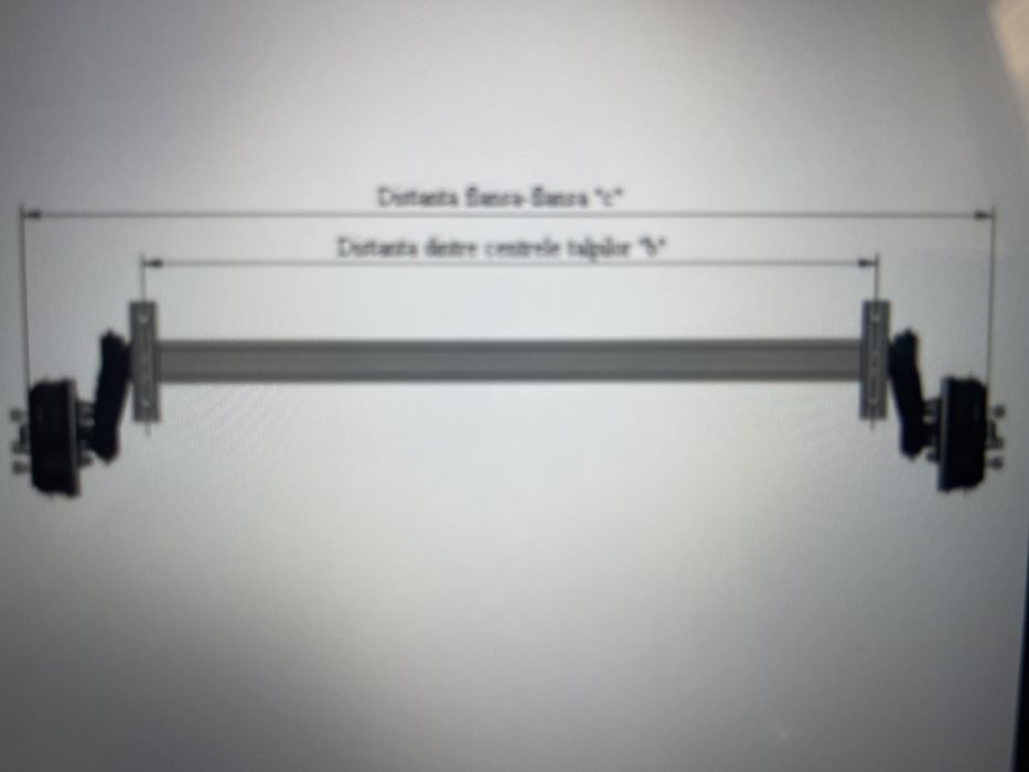 Axa Alko,osie Alko,punte Alko,1350kg