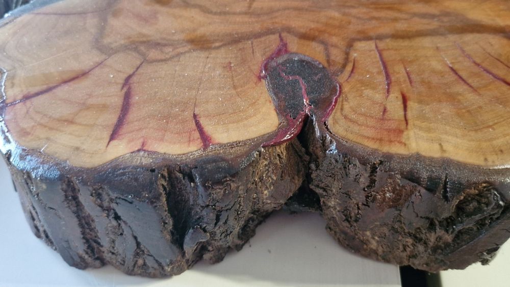 Шайба от джанка с епоксидна смола