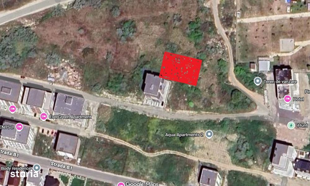Teren de vanzare in Mamaia Nord la 400m de plaja - Deschidere de 28,4M