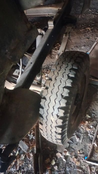 Уазик разобранный