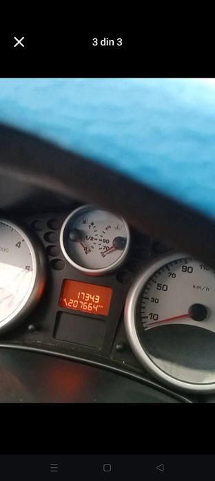 Peugeot 207 diesel motor 1,6 an fabricație 2009