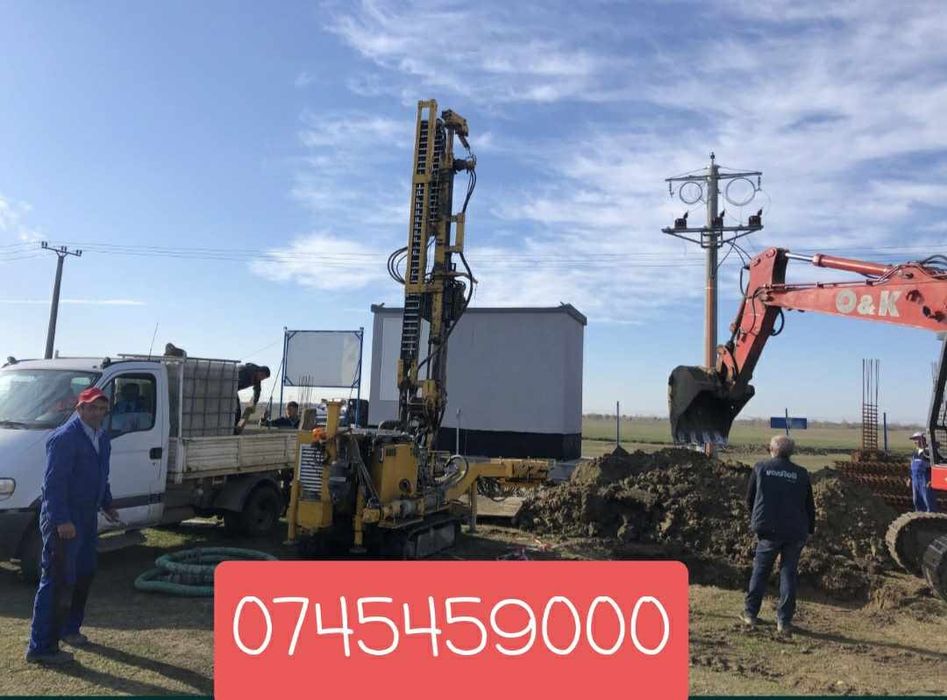 Foraje puțuri de apa