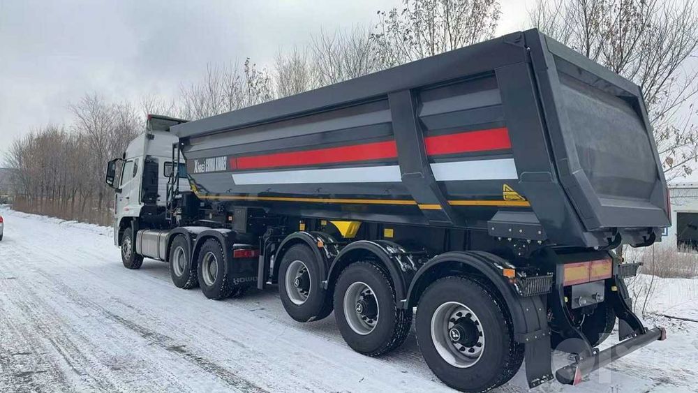 Енгил тарали сифати юқори самосвал прицеп