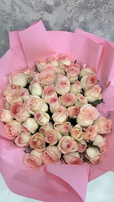 Цветы, 51 роза.