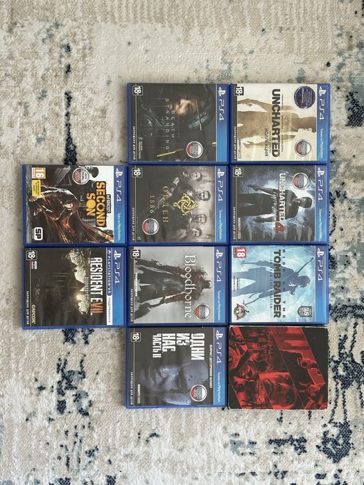 Диски Игры PS3 PS4 PlayStation