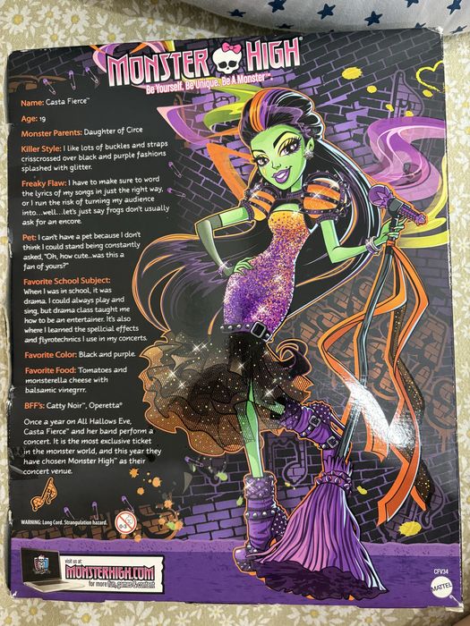 Кукла монстр хай Каста Фирс нрфб