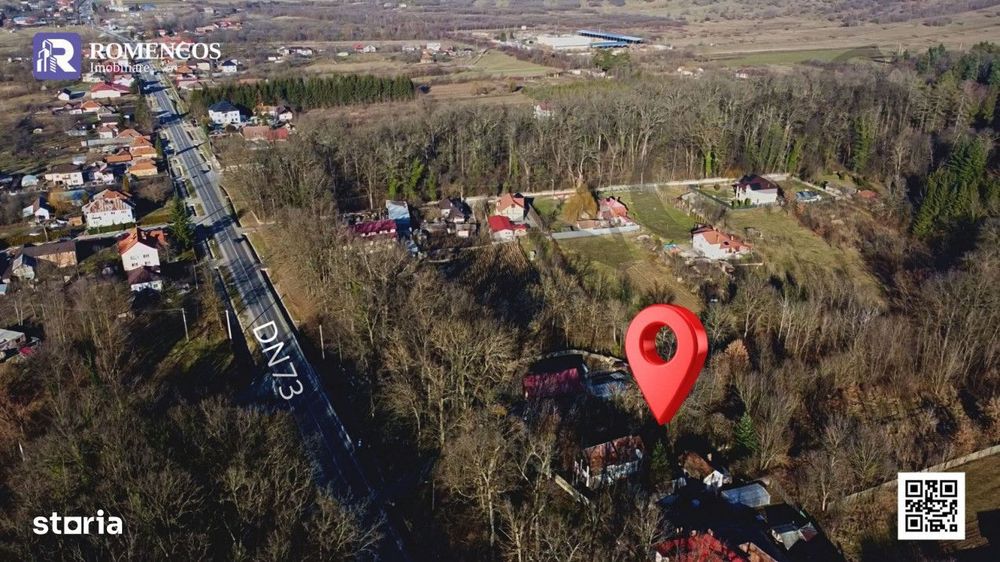 Teren Mihaesti la poarta poarta Parcului Dendrologic - DN73