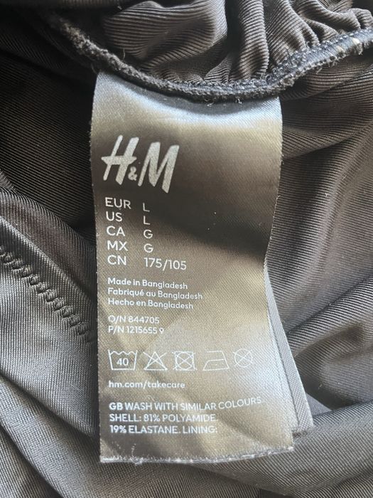 Цял бански за бременни H&M, размер L, черен