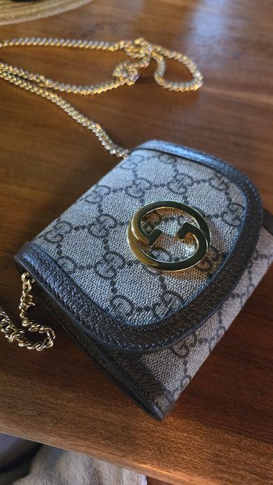Gucci Blondie wallet on chain