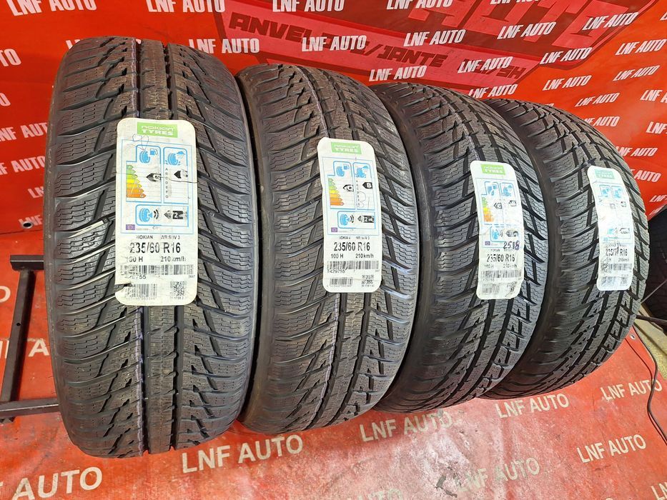 anvelope de iarna - 235/60/16 - nokian - noi - dot 2018 !