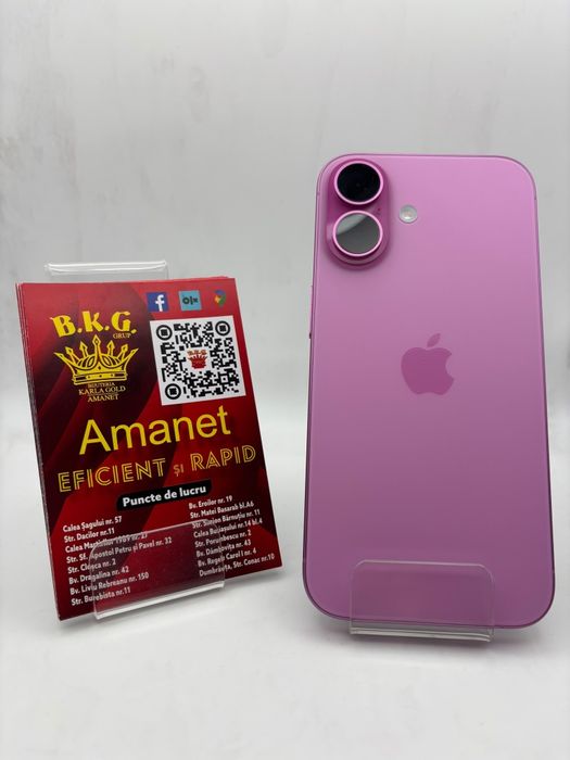 Iphone 16 128gb 100% Amanet BKG