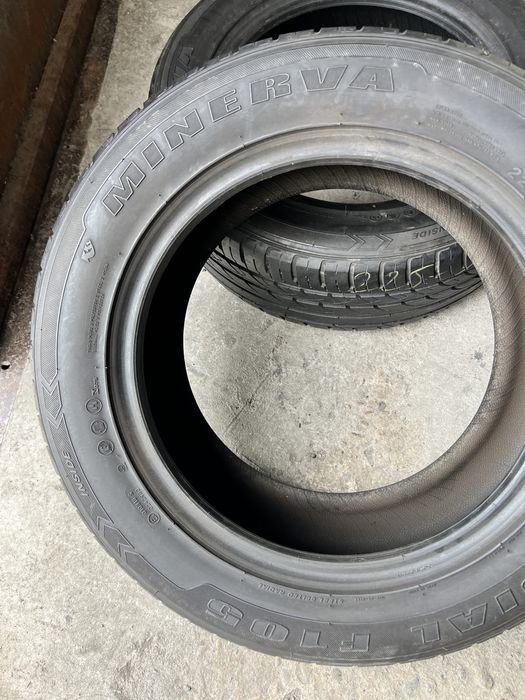 2 anvelope vara 225/55/16 , Minerva , 6.2 mm