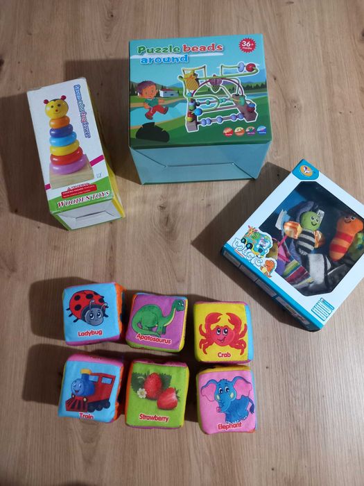 Детски дървени играчки монтесори