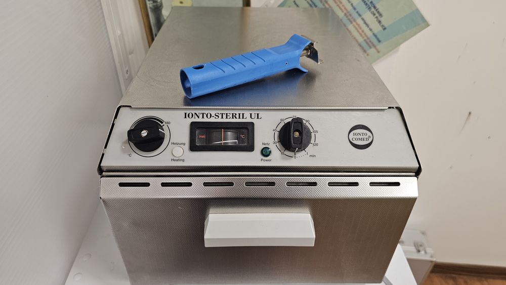 Pupinel, sterilizator cu aer cald