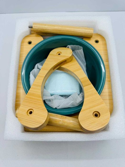 Bol ceramic inaltat pentru caine, 17.5 cm, SPUNKYJUNKY