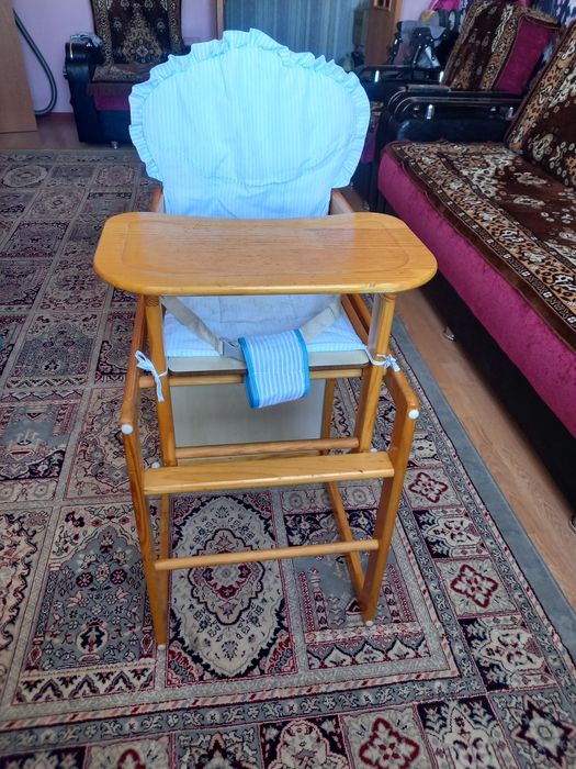 Детский стол транформер, парта (дерево)