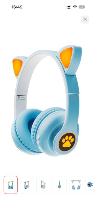 Детские Блютуз наушники до 5 лет