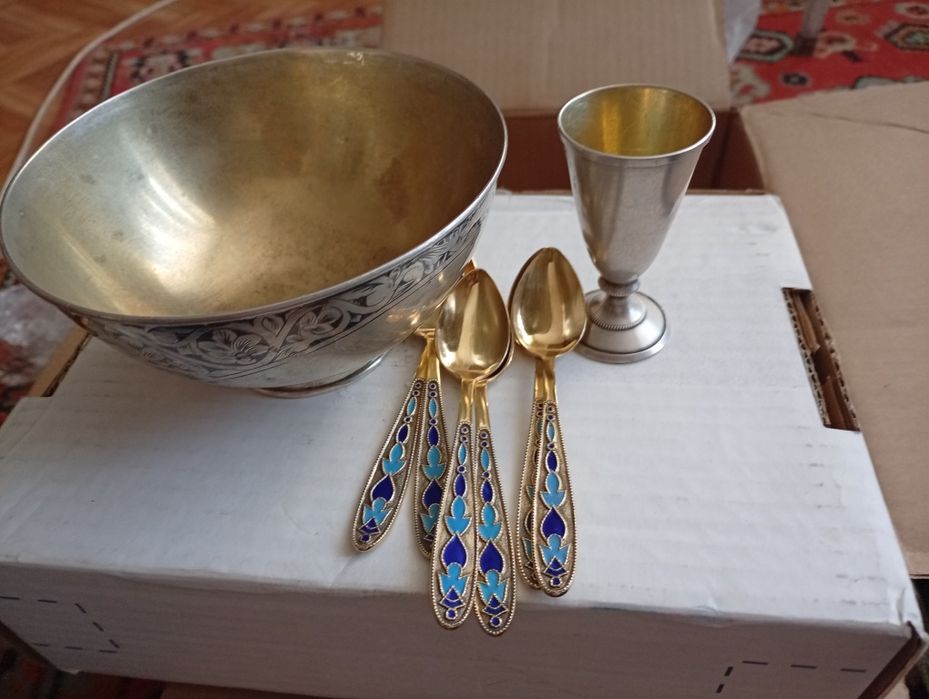 Серебро царское и советское